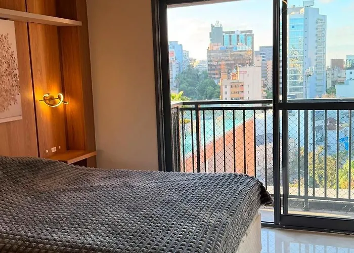 Skyline Rooftop Moinhos 1206 With Balcony Porto Alegre