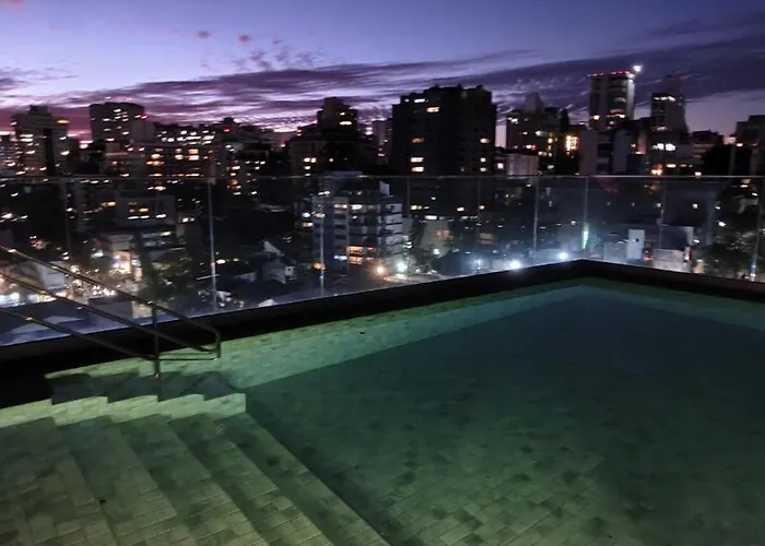 Apartamento Skyline Rooftop Moinhos 1206 With Balcony