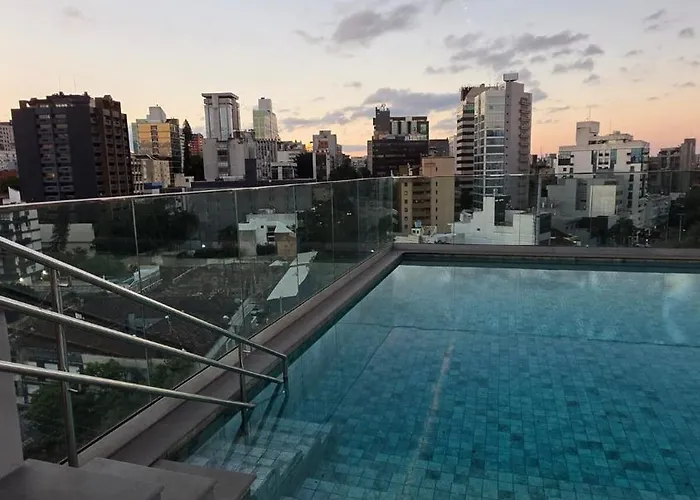 Skyline Rooftop Moinhos 1206 With Balcony Apartamento Porto Alegre
