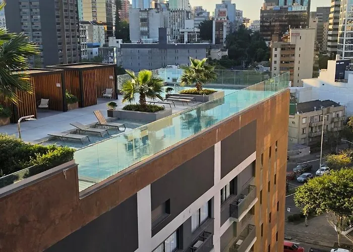 Skyline Rooftop Moinhos 1206 With Balcony * Porto Alegre