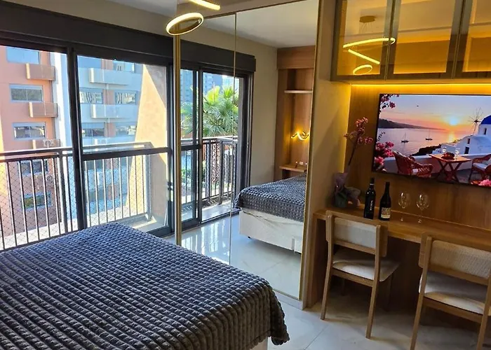 Apartamento Skyline Rooftop Moinhos 1206 With Balcony
