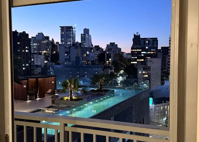Apartamento Skyline Rooftop Moinhos 1206 With Balcony