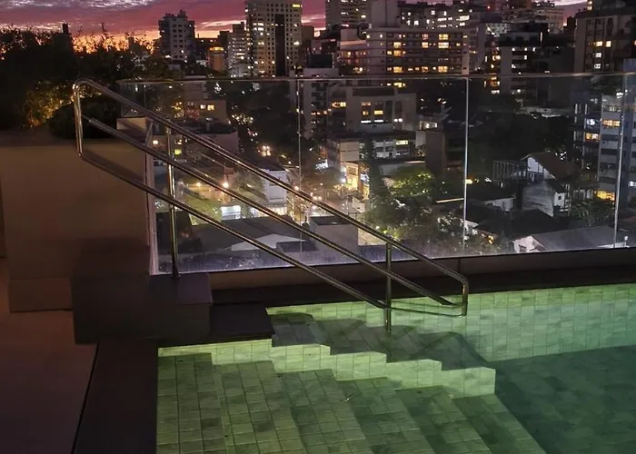Skyline Rooftop Moinhos 1206 With Balcony Apartamento Porto Alegre
