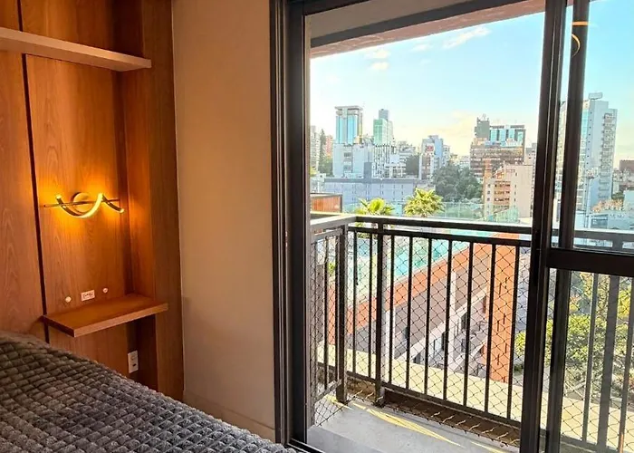Skyline Rooftop Moinhos 1206 With Balcony Apartamento Porto Alegre