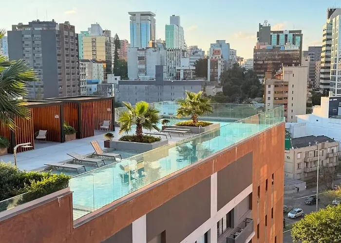 Skyline Rooftop Moinhos 1206 With Balcony Apartamento Porto Alegre